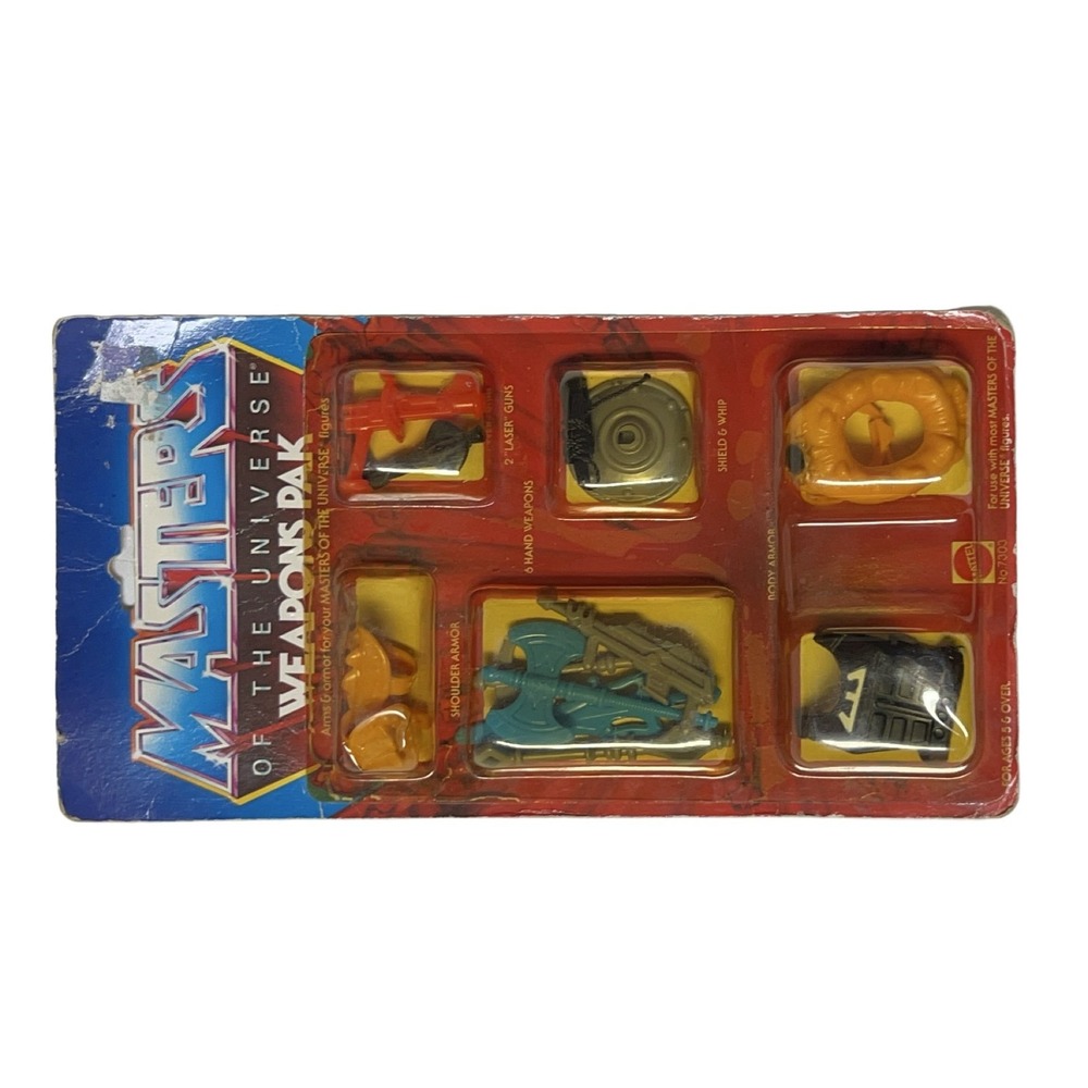 Mattel Masters of the Universe Weapons Pak 1983 Action Figure Accessory Set 7303